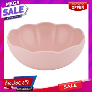 ชามเซรามิก 7" KECH BONITA ชมพู อุปกรณ์ใส่อาหาร CERAMIC BOWL 7" KECH BONITA PINK