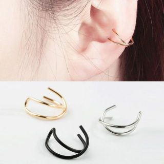 ต่างหูหนีบมินิมอล • X Ear cuff