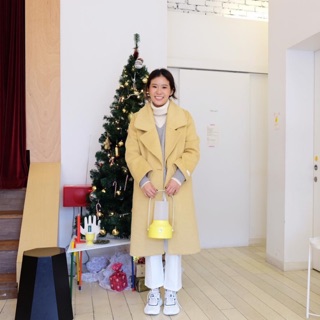 lamon wool coat #daily squad เสื้อโค้ทผ้าวูล