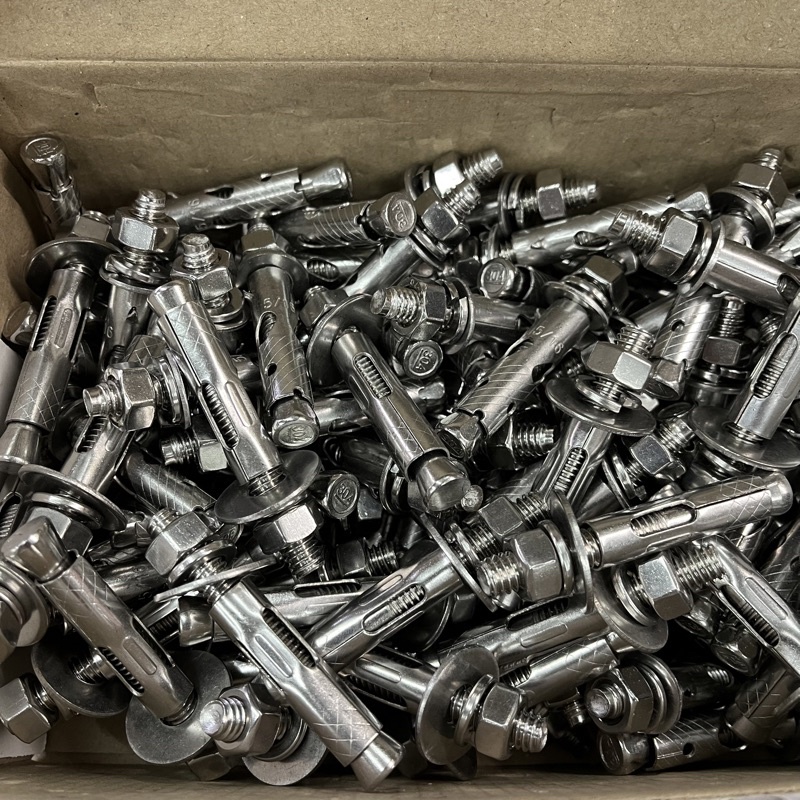 พุกสแตนเลส พุ๊กสแตนเลส 304 ขนาด 1/4", 5/16", 3/8"