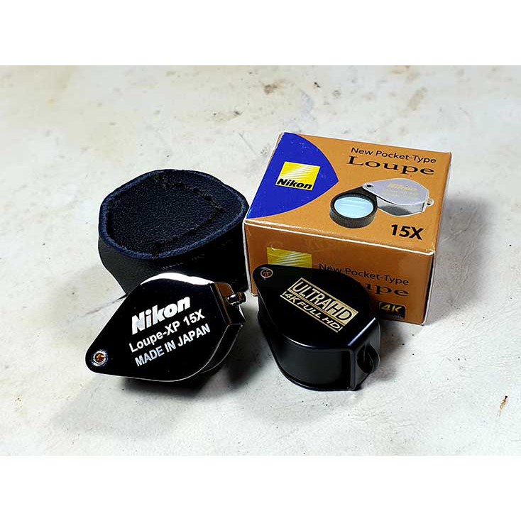 กล้องส่องพระ Nikon Loupe-XP15X เลนส์แก้วใสกำลังขยาย15เท่า