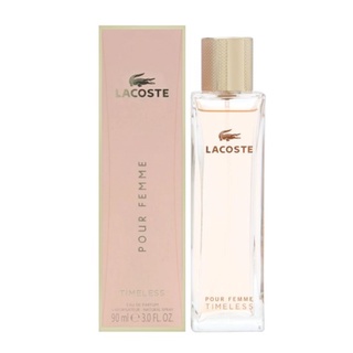 ของแท้!!! หอมมาก หายาก Lacoste Pour Femme Timeless EDP 90 ml. กล่องขาย ของใหม่ (พร้อมส่งค่ะ)