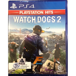 PS4 Watch Dogs 2 [Zone3/English) แผ่นเกม ของแท้ มือ1 มือหนึ่ง ของใหม่ ในซีล แผ่นเกมส์