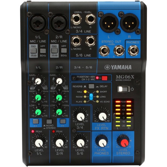 YAMAHA MG06X MIXER ของแท้ 100% ประกัน สยามยามาฮ่า