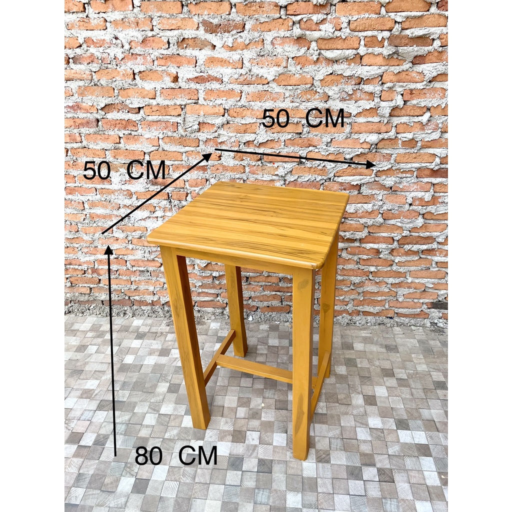โต๊ะอาหารเล็ก ขนาด 50*50*80 CM. โต๊ะอเนกประสงค์