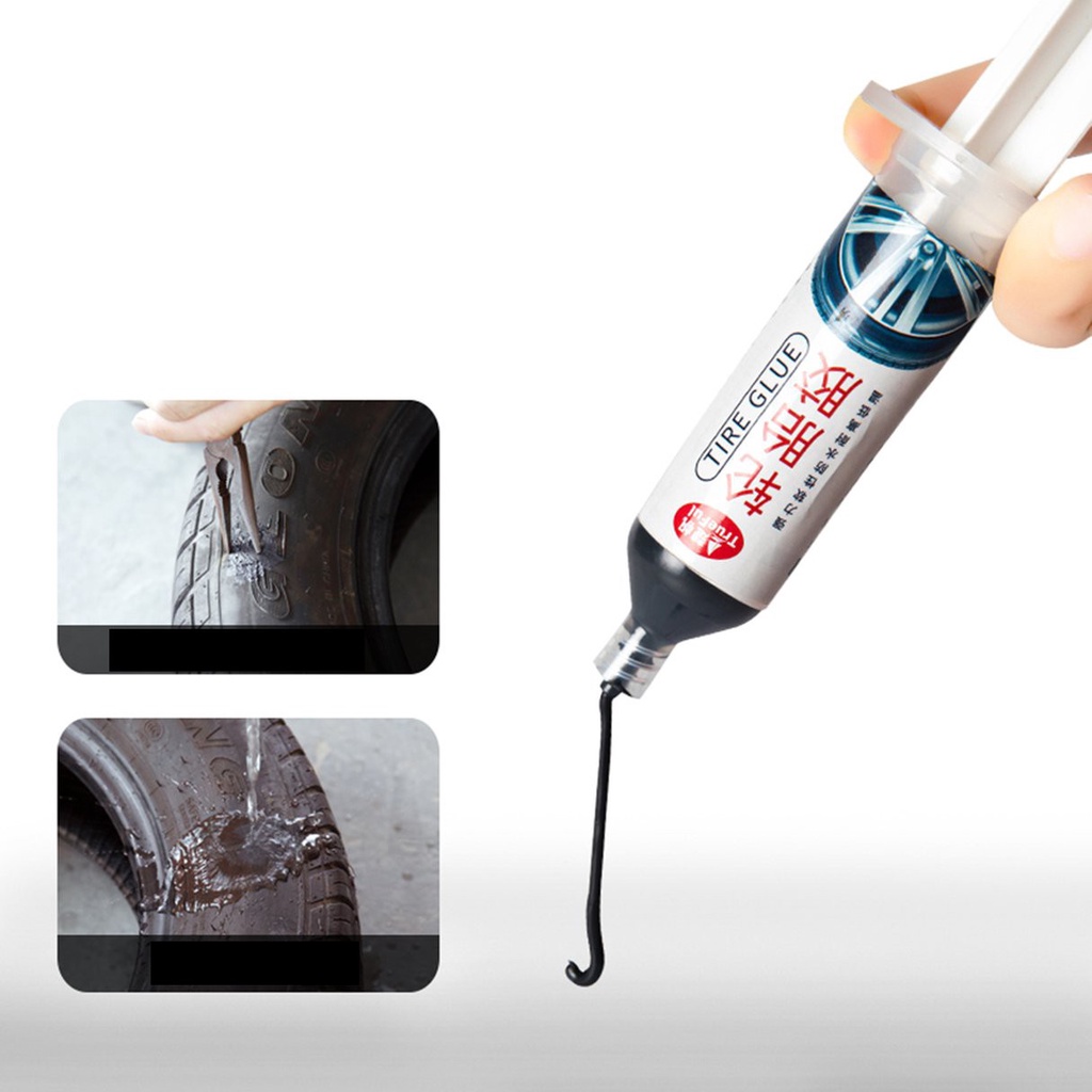MB Car Tire Rubber Repair Glue Special Glue Tire Crack Strong Black Rubber Shopee Thailand