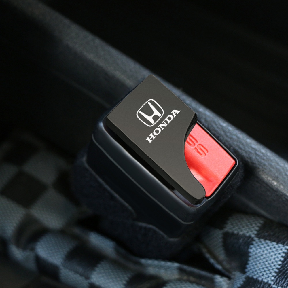 คลิปหัวเข็มขัดนิรภัยรถยนต์ สําหรับ Mugen Power Honda Civic Accord CRV Hrv Jazz 1 ชิ้น