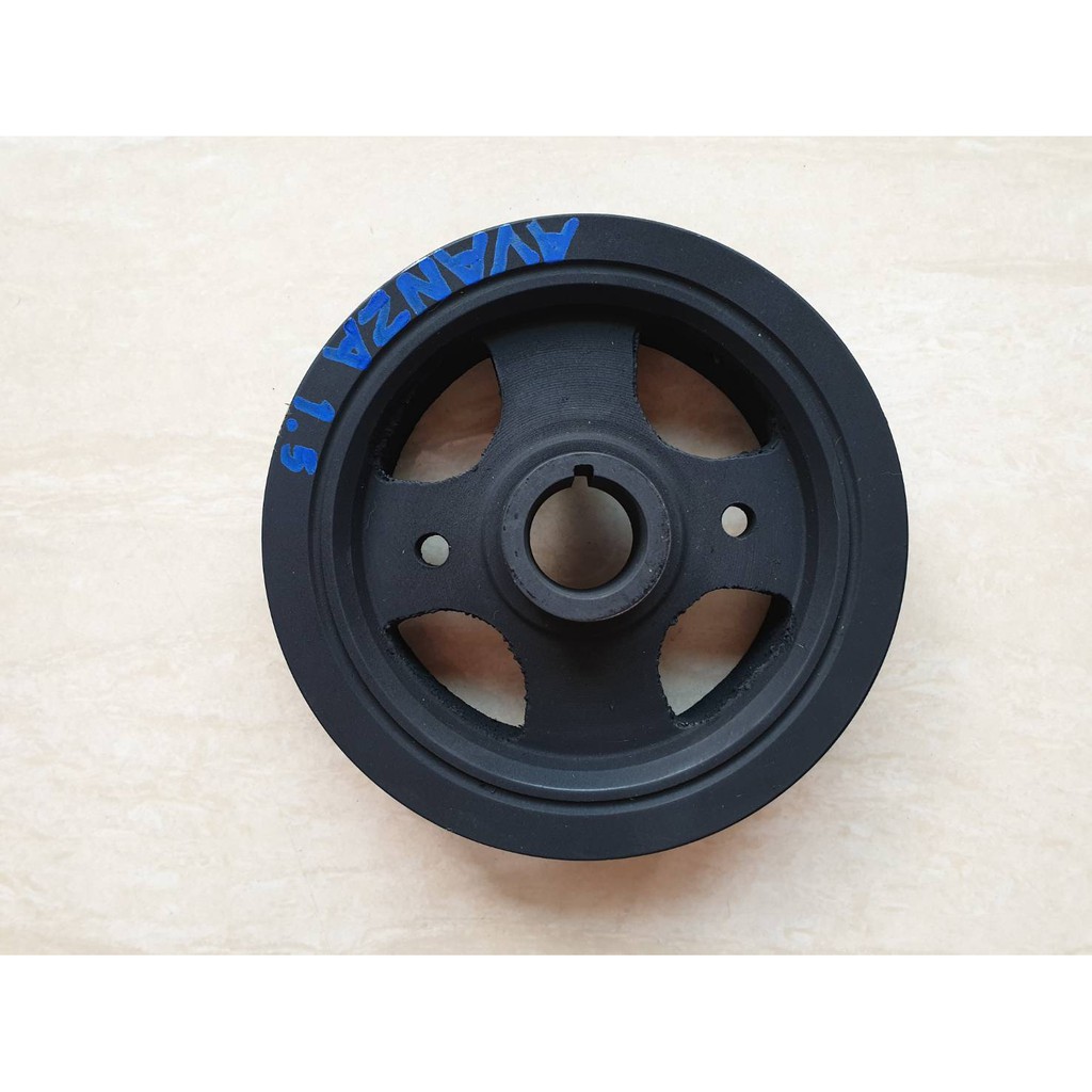 มู่เลย์หน้าเครื่อง (มู่เลย์ข้อเหวี่ยง) TOYOTA อเวนซ่า 1500,ปี2004-2012,3SL-VE ราคาตัวละ 750บาท