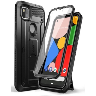 Supcase UBPro เคส สําหรับ Google Pixel 4A 2020 แบบเต็มตัว ทนทาน พร้อมขาตั้ง และตัวป้องกันหน้าจอในตัว