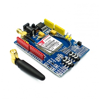 Sim900 Gprs / Gsm แผ่นบอร์ดโมดูล Quad - Band สําหรับ Arduino