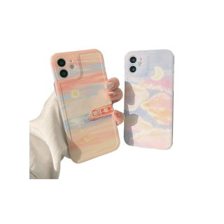 เคสโทรศัพท์ ชนิดซิลิโคน พิมพ์ลายสีน้ำมัน สำหรับ iPhone 11 Pro Max X Xr Xs Max 7 8 Plus Se 2020 12 Pro Max 12 Mini 13 pro max 13 mini