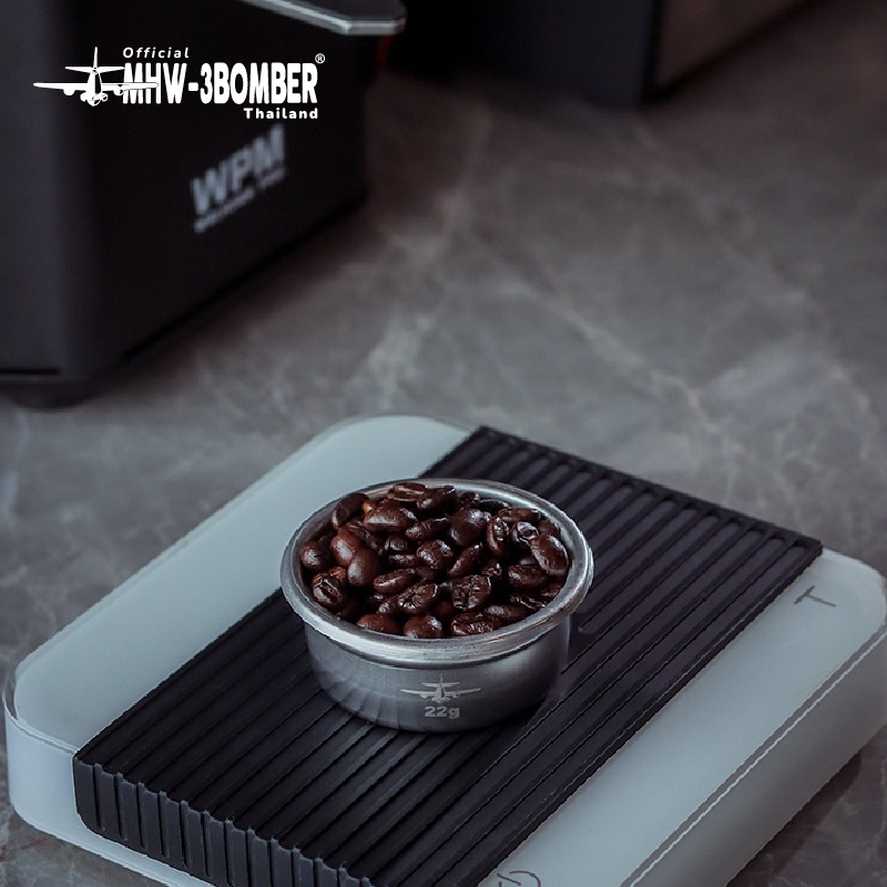 MHW-3BOMBER Portafilter Basket ตะแกรงกรองผงกาแฟ สำหรับก้านชง 58mm ความจุ 9/18/22 g