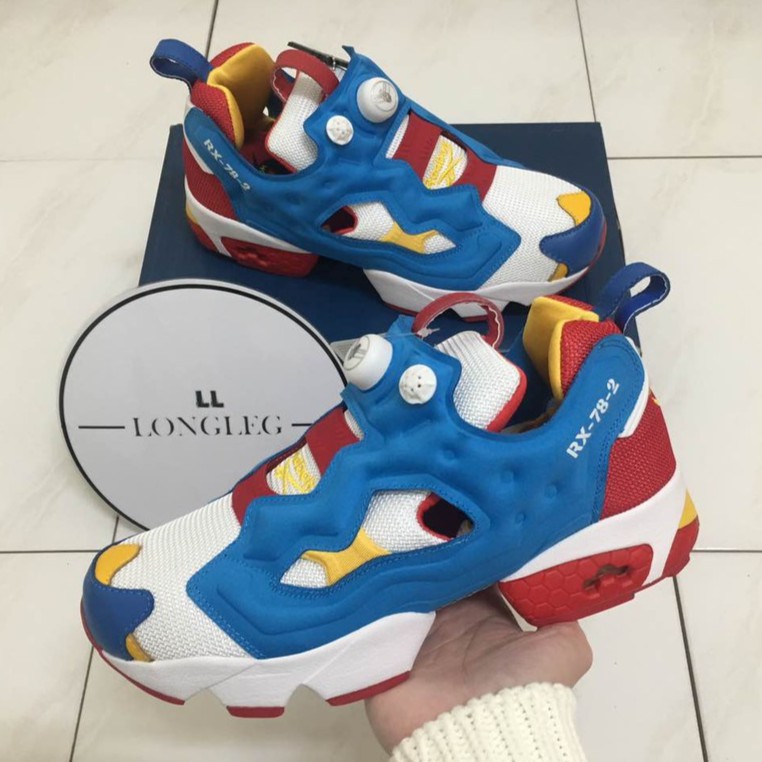 reebok pump gundam