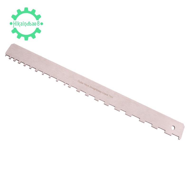 Guitar Neck Notched Straight Edge Luthiers Tool Fret Rocker Leveler for Gibson Fender or Guitar Fretboard and Frets