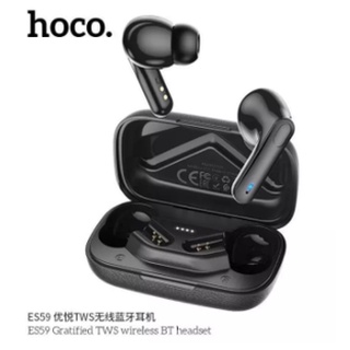 Hoco es59 tws bluetooth канального типа фиолет с зар чехлом