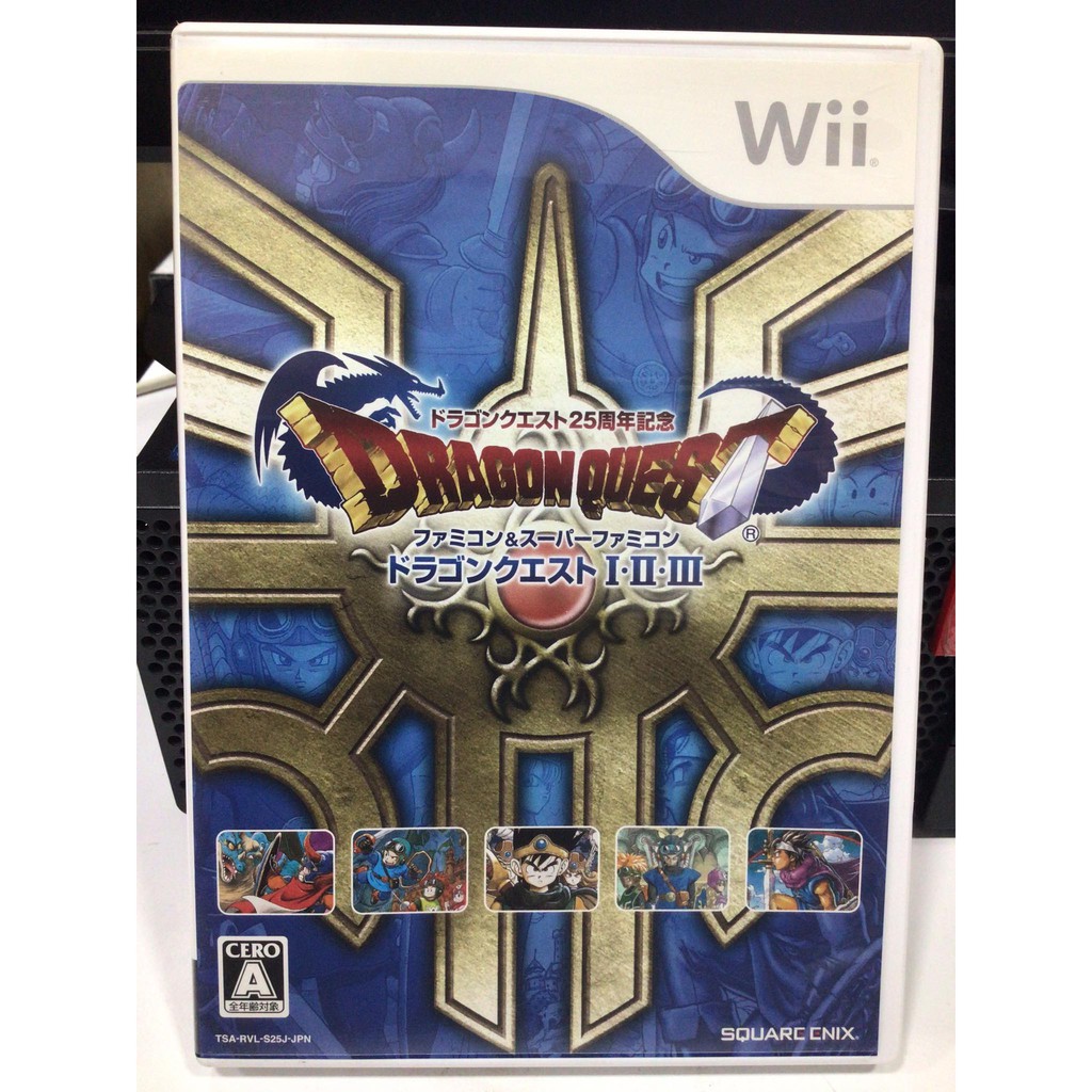 แผ่นแท้ [Wii] Dragon Quest 25th Anniversary Commemoration (RVL-L-S25J) Famicom & Super Famicom Drago