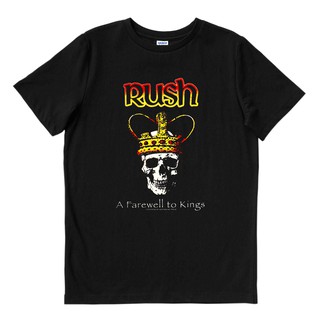 Rush - FAREWELL | เสื้อยืด พิมพ์ลายวงดนตรี | Merch เครื่องดนตรี | Unisex | Merch เครื่องดนตรี | กรอบโลหะ ROCK PROG