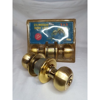 ลูกบิดสีทอง Cylindrical Door Lock No.988-1