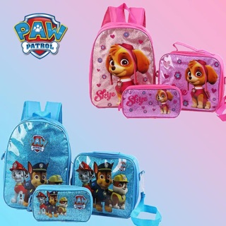 เซตกระเป๋า ได้ครบ 3 ใบ จาก Paw Patrol มีให้เลือก 2 สี