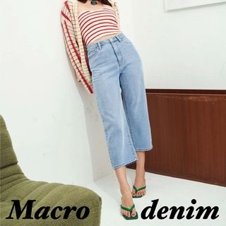 TGDA.CO - กางเกงยีนส์สี่ส่วน Body girl รุ่น Macro denim