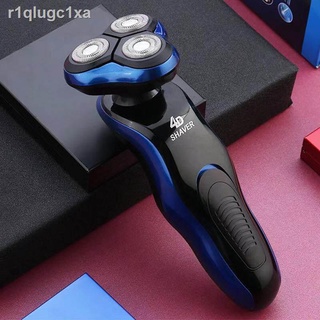 ✒❉Black Stone 3D Shaver เครื่องโกนหนวดไฟฟ้า ที่โกนหนวดไฟฟ้า เครื่องโกนหนวดไร้สาย โกนเกลี้ยงเกลา มีหัวกันจอน