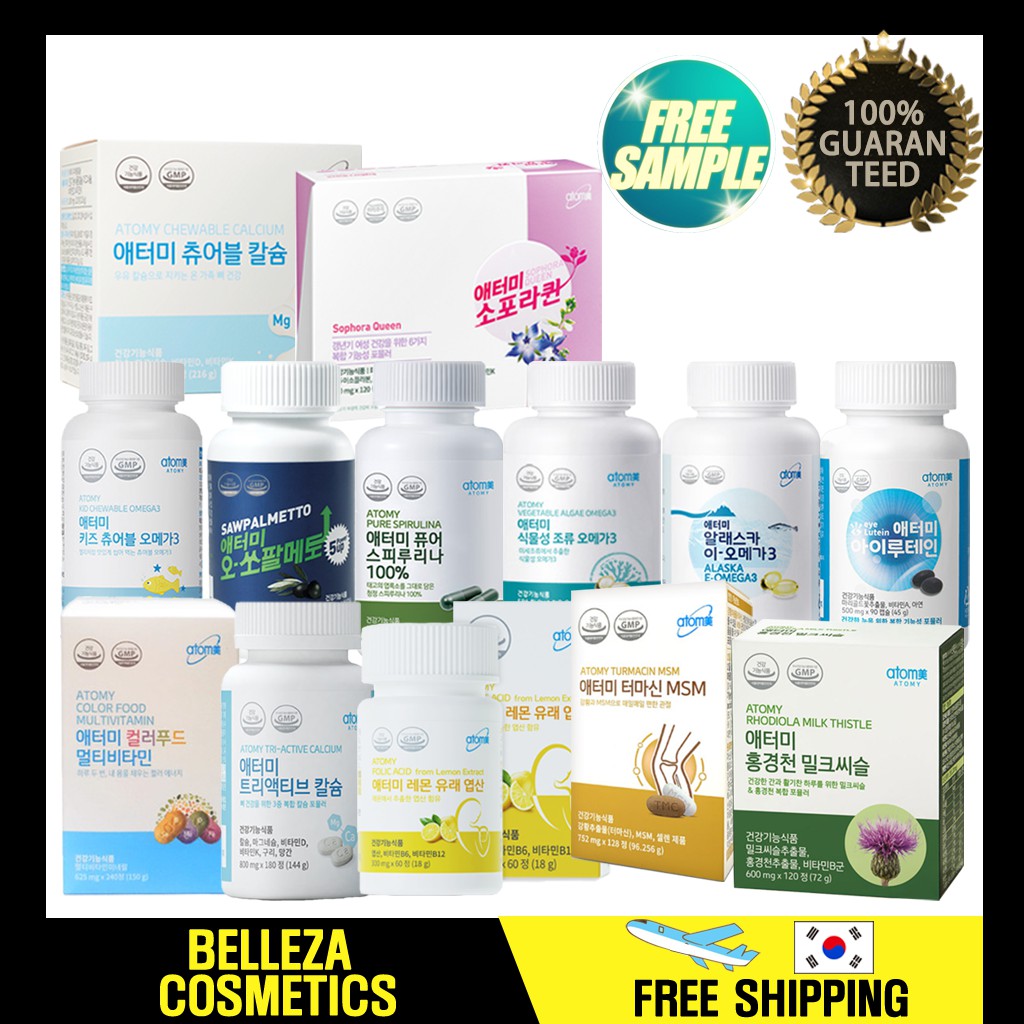 Atomy Healthy Food Collection/Rhodiola Milk Thistle,Sophora Queen,Pure