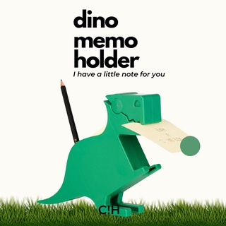 [โค้ดFHYL8B ลด45] 🎟พร้อมส่ง🦖ที่ใส่กระดาษไดโน DINO MEMO HOLDER /comfyhomies/