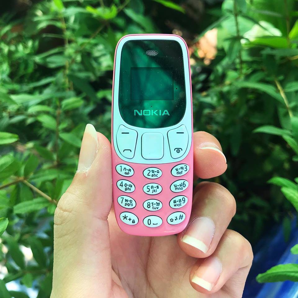 NOKIA  โทรศัพท์มือถือ  (สีชมพู) ใช้งานได้ 2 ซิม โทรศัพท์ปุ่มกด รุ่นใหม่2020 โทรศัพท์จิ๋ว มือถือจิ๋ว โนเกียจิ๋ว