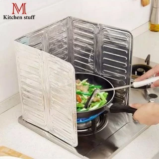 M KITCHEN A504 ฉากกันน้ำมัน ที่กั้น้ำมันกระเด็น แผ่นกันน้ำมันกระเด็น ขนาด32.5 x 84ซม ที่กันน้ำมัน (A3)