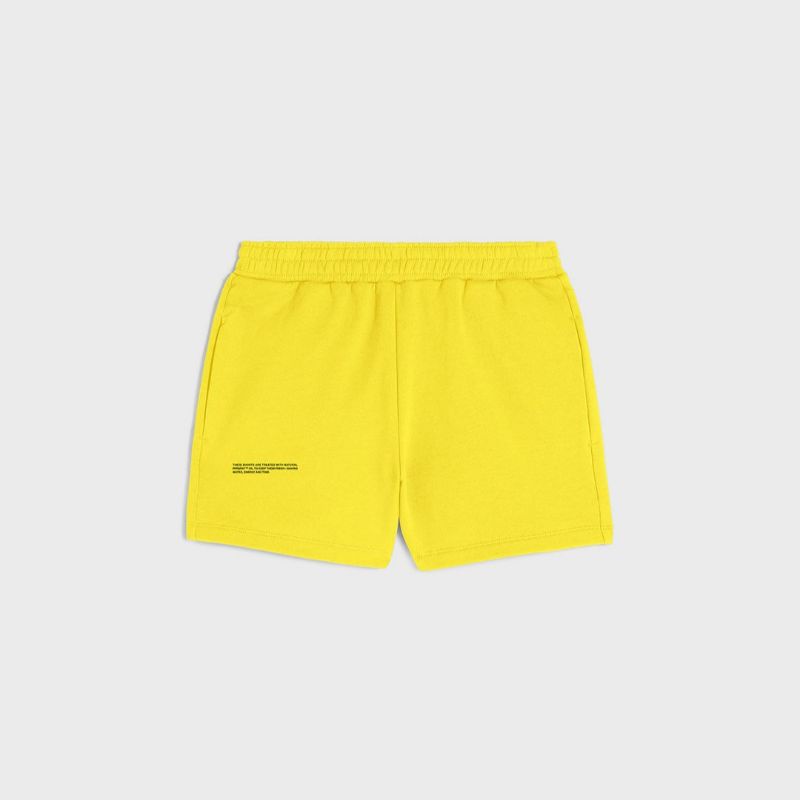 (พร้อมส่ง) PANGAIA - 365 Shorts (Saffron Yellow)