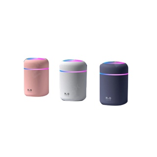 เครื่องพ่นไอน้ำ Aroma Diffuser เครื่องฟอกอากาศ เครื่องพ่น เครื่องเพิ่มความชื้นในอากาศ LED Humidifier Home Office Car 01