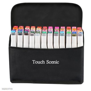 มีสินค้า►☜ของแท้ Touch Marker Set ราคาถูกมันสองหัว นักเรียนอะนิเมะศิลปะภาพวาดปากกาปากกาสีน้ำวาดด้วยมือ