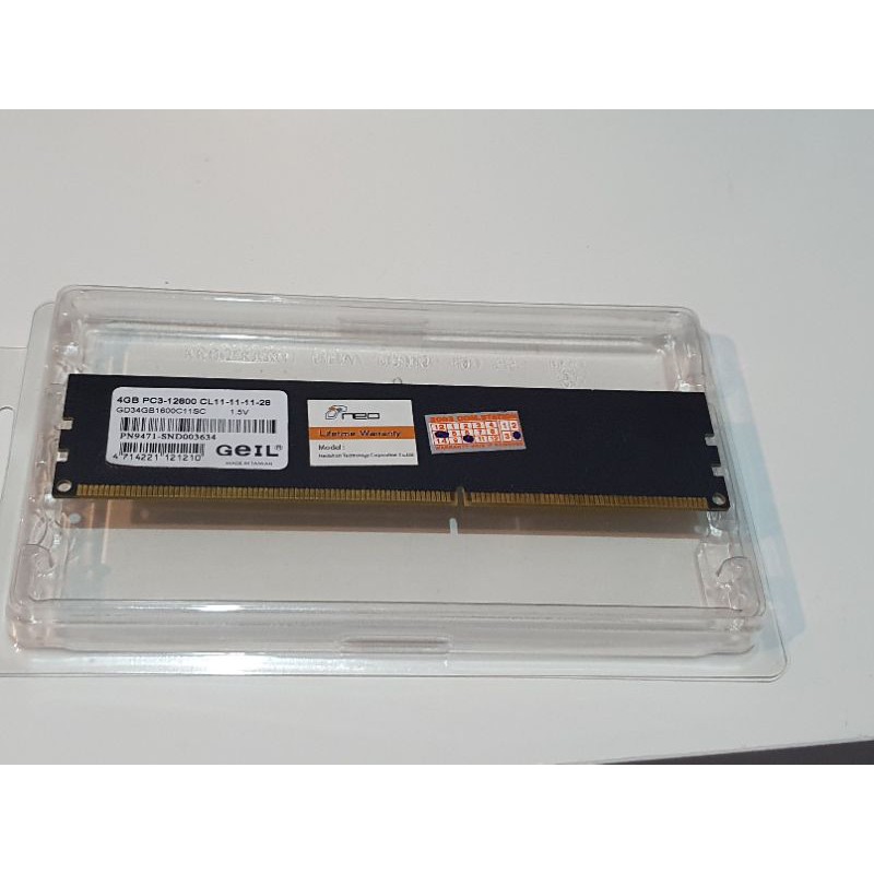 Ram DDR3 4gb bus1600 8ชิป มือสอง