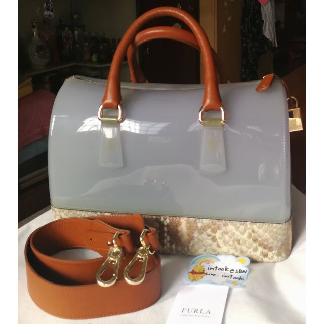 furla two tone bags