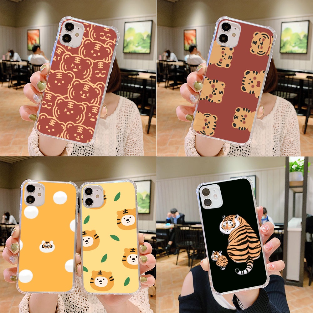 Y-87 เสือน่ารักซิลิโคน TPU สําหรับ Samsung Galaxy J5 J2 A6 J6 J4 J7 J8 Core Pro Plus Prime Cover Sof