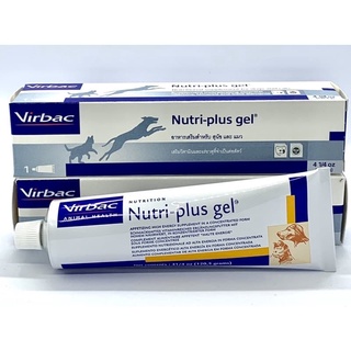 Nutri-plus gel® คืออาหารเสริมวิตามิน แร่ธาตุ และพลังงานสูง รูปแบบเจล เหมาะสำหรับสุนัขและแมวexp. AUG 2023