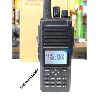 วิทยุสื่อสาร MOTOROLA รุ่น GP-9100 plus ระบบ VHF/UHF/FM 136-174MHz/400-520MHz 10+W.