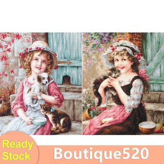 Bou Full Embroidery 11CT DIY Bosom Friend Stamped Cross Stitch Kit Craft Art