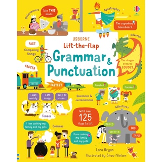 DKTODAY หนังสือ USBORNE LIFT-THE-FLAP GRAMMAR AND PUNCTUATION