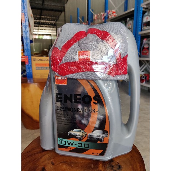 Eneos Common rail CK4 10W30 (แถมเสื้อยืด1ตัว) | Shopee Thailand