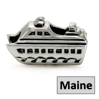 OHM Beads รุ่น Maine Cruising - Silver 925 Charm เครื่องประดับ บีด เงิน เแก้ว จี้ สร้อย กำไล OHMThailand