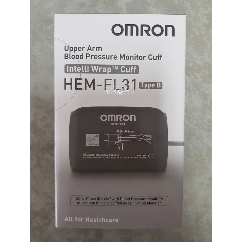 IntelliWrap Omron ผ้าพันแขนสำหรับเครื่องวัดความดันรุ่น hem-7156,7361t/ผ้าพันแขน Intelli Wrap Cuff (ร