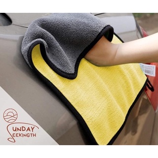 ผ้าเช็ดรถ ผ้าไมโครไฟเบอร์ ผ้าอเนกประสงค์ หนานุ่ม Microfiber Cleaning