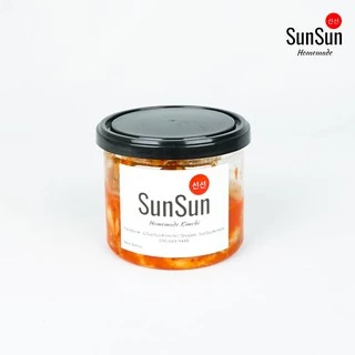 กิมจิโฮมเมด อร่อย!! 200 กรัม SunSun Homemade Kimchi กิมจิผักกาดขาว