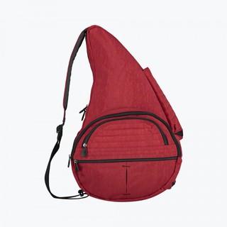 Healthy Back Bag กระเป๋าสะพาย ผ้าไนลอน สีแดง Ruby  ขนาด  Large กระเป๋าเพื่อสุขภาพ น้ำหนักเบา