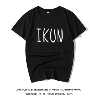 เสื้อผ้าผชเสื้อยืดแขนสั้น ทรงหลวม ลาย Idol Trainee Cai Xukun สไตล์เรียบง่าย สําหรับผู้ชายS-5XL