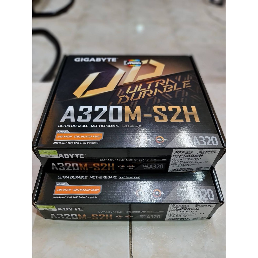 MAINBOARD AM4 GIGABYTE A320M-S2H