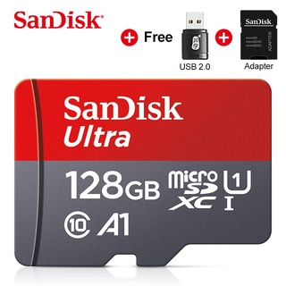 Ready stock !  Ultra card 128GB Cartao De Memoria Microsd TF Card  Flash Card  MAX 120MB/s CARD A1 Memory Card for Phone