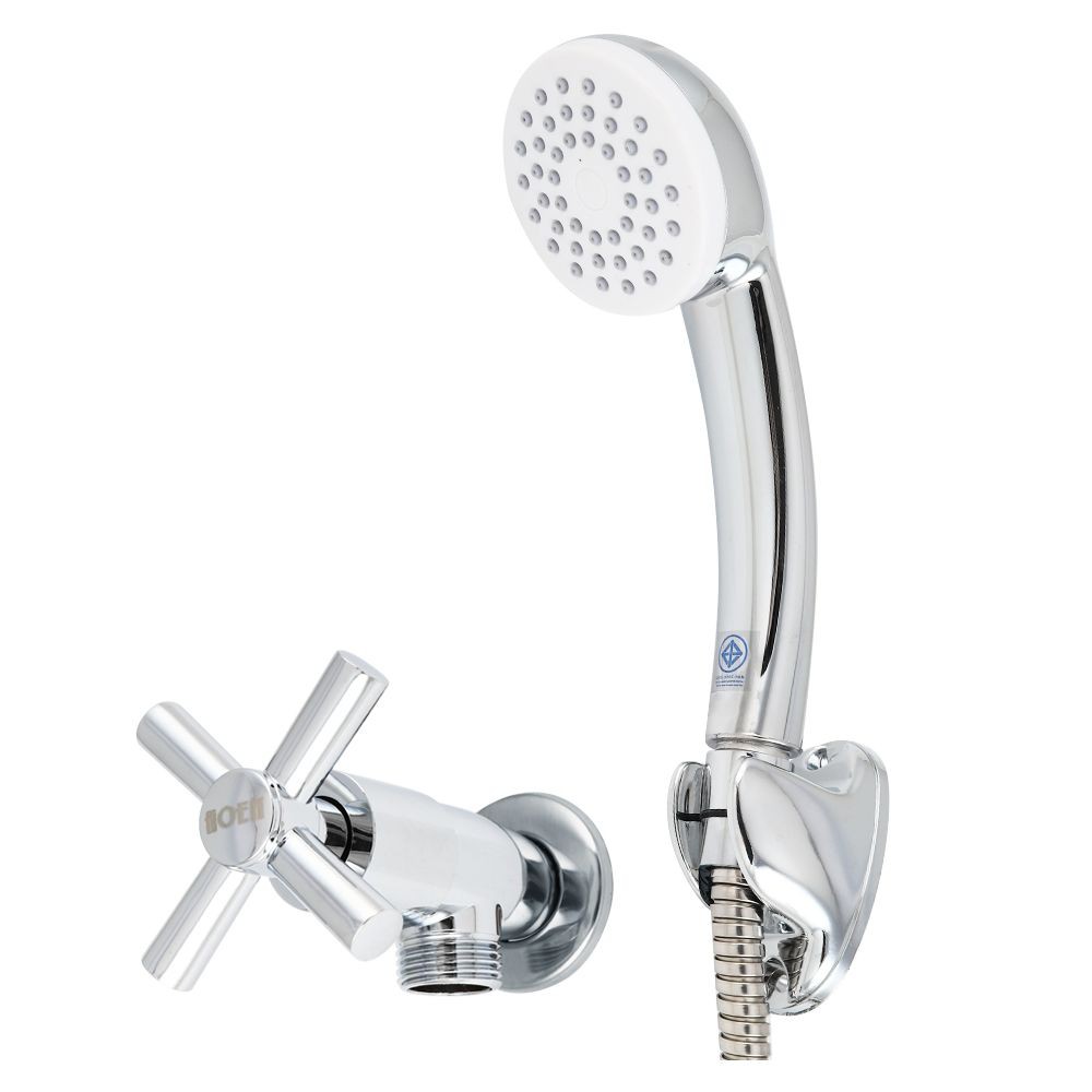 ฝักบัวสายอ่อนพร้อมวาล์วฝักบัว HOEN H-1001ฝักบัวสายอ่อน ฝักบัว ห้องน้ำ Hand Shower