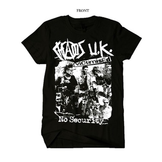 [S-5XL]เสื้อยืด พิมพ์ลายวงพังก์ CHAOS UK PUNK